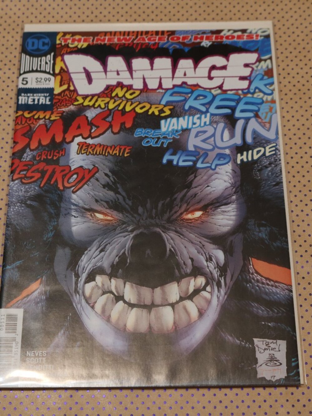 Damage #5 Comic